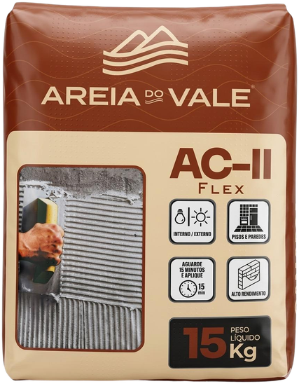 Embalagem Kiargamassa AC-II